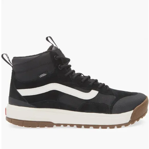 Vans Ultrarange Exo Hi MTE Boots Shoes All Weather Mens 7.5 Womens 9 Black White