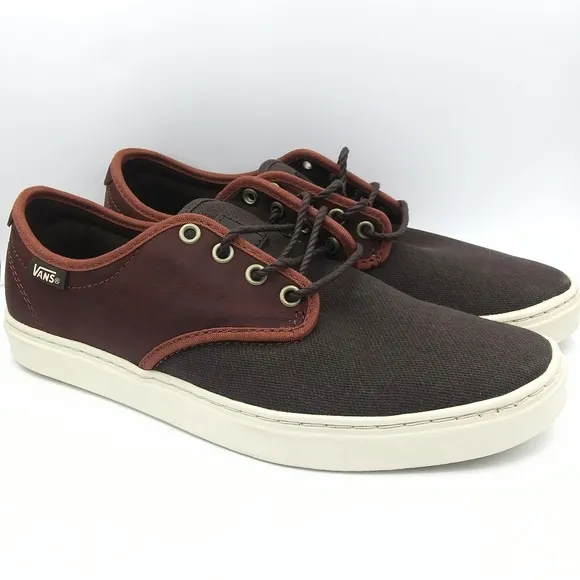 VANS unisex fashion leather sneakers