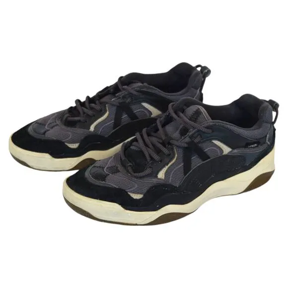 Vans Varix WC Staple Black Ebony Leather Suede Sneakers Size US 8 Women 6.5 Men