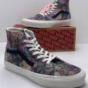 Vans WMNS Moody Floral Sk8-Hi Tapered Sneakers Grey/WhiteVN0A7Q621XM