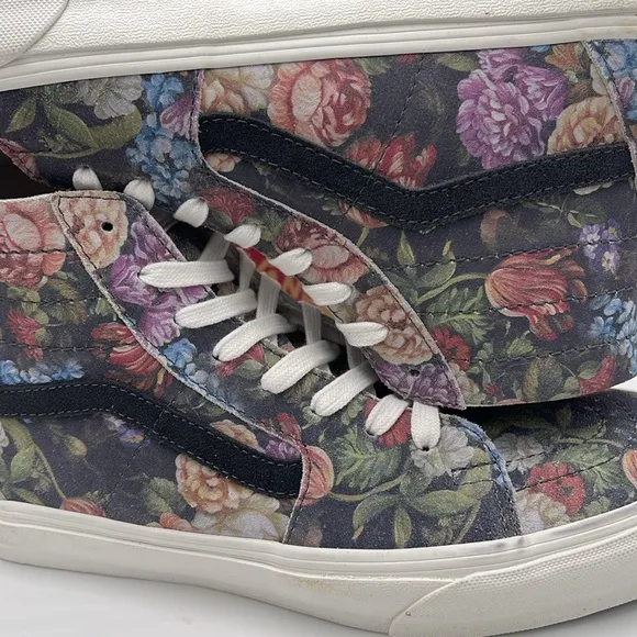 Vans WMNS Moody Floral Sk8-Hi Tapered Sneakers Grey/WhiteVN0A7Q621XM