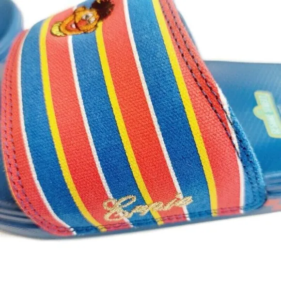 VANS X Sesame Street Ernie and Bert La Costa Slide On Sandal Mens Size 5 Slide