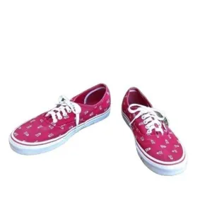 Vans MLB Los Angeles Angles Red A Halo Low Top Sneakers Mens Sz 10 Womens 11.5