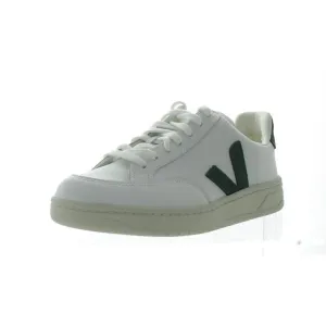 Veja Mens v12 White Lace-Up Leather Casual And Fashion Sneakers New