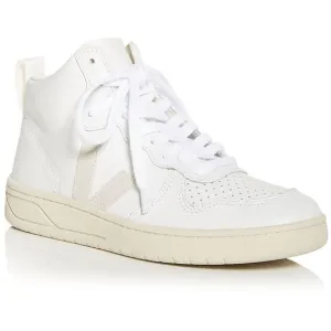 Veja Womens V-15 White Leather Casual and Fashion Sneakers Sneakers New