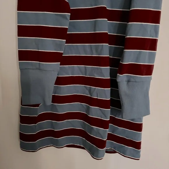 Veronica Beard Cenda Rugby-Striped Mini Dress