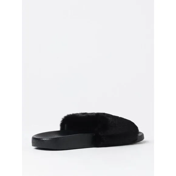 Versace Jeans Couture Flat sandals woman Women Black