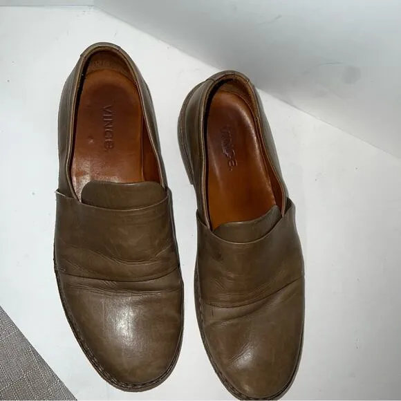 VINCE Italian leather loafers 8