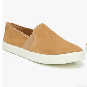 VINCE Preston Slip-On Suede Camel Color Sneakers size 10