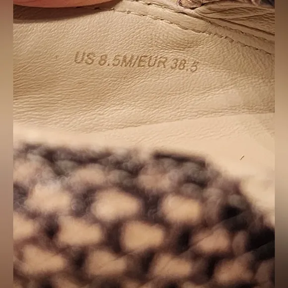 VINCE Women's Saxon 2 Snake Embossed Slip On Sneakers, Taupe, Blk/Tan Size 8.5