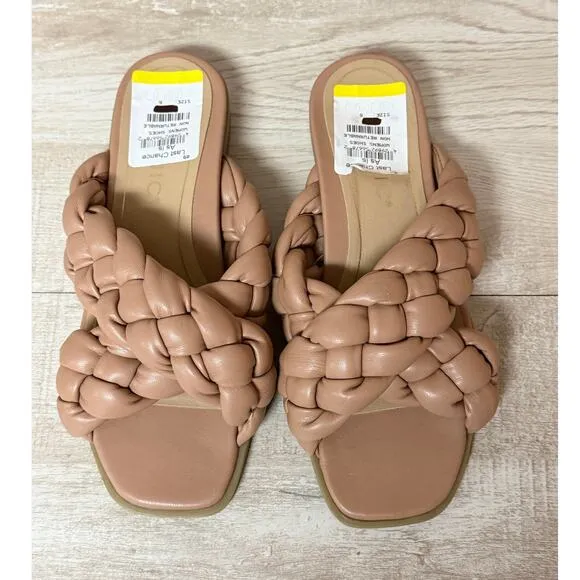 Vionic Braided Cross Strap Slides Kalina Women's Size 6