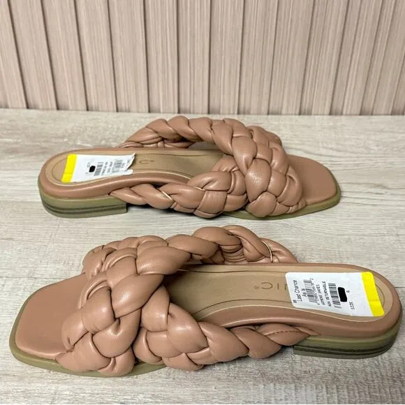 Vionic Braided Cross Strap Slides Kalina Women's Size 6