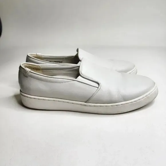 VIONIC Pro Avery Women’s White Leather Comfort Slip On Loafers Size 11