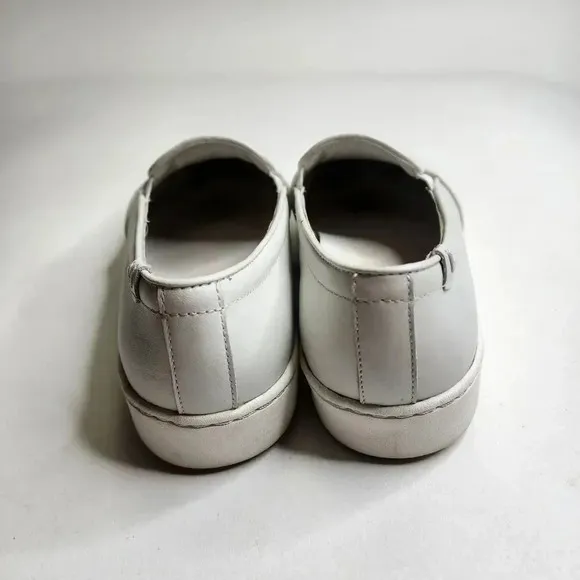 VIONIC Pro Avery Women’s White Leather Comfort Slip On Loafers Size 11