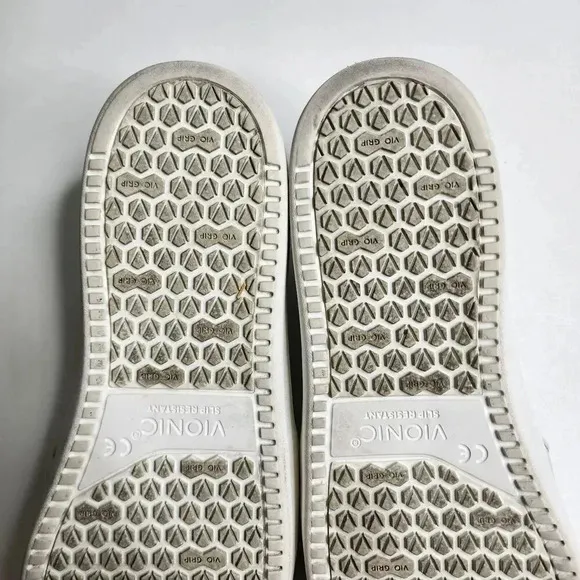VIONIC Pro Avery Women’s White Leather Comfort Slip On Loafers Size 11