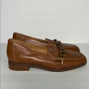 Vionic Women’s Mizelle Leather Comfort Loafers Brown 7.5