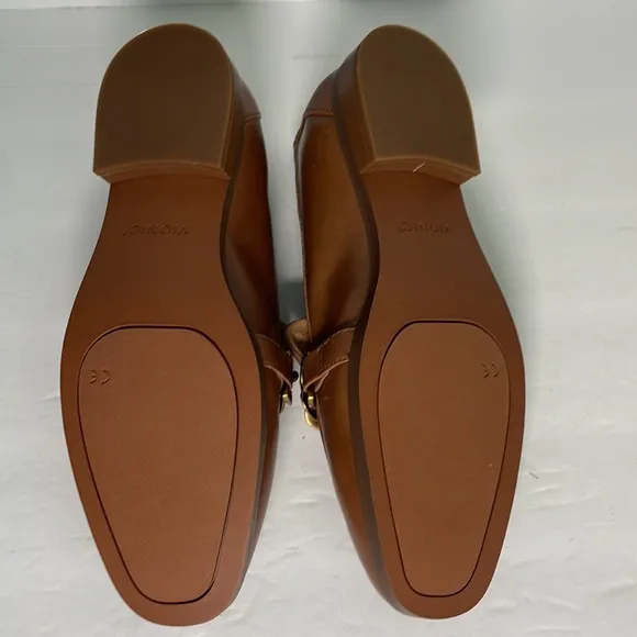 Vionic Women’s Mizelle Leather Comfort Loafers Brown 7.5
