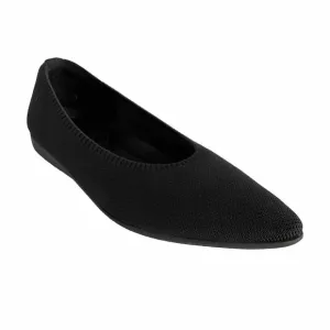 Vivaia Flats Size 42 US 10.5M Black Point-toe Slip-on Washable Travel