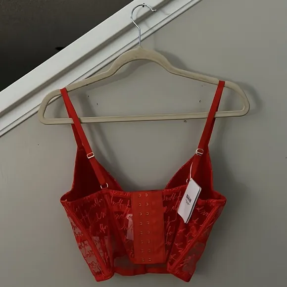Wolford Logo Obsessed Bustier Bra.