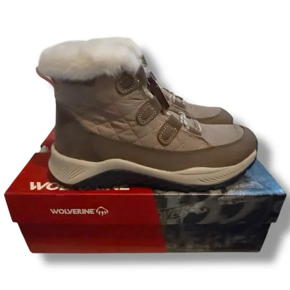 Wolverine Men's Luton Quilted Waterproof Insulated Mid Snow Boot 10