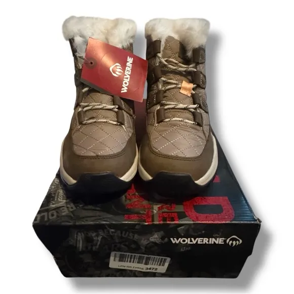 Wolverine Men's Luton Quilted Waterproof Insulated Mid Snow Boot 10