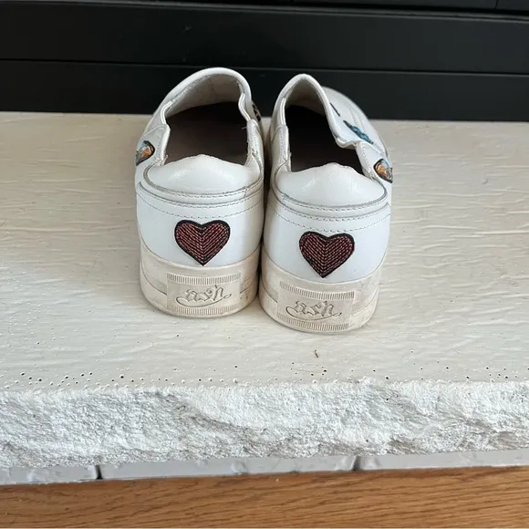 Women's Ash Jess Yes Love Embroidered Sneakers Size 6.5/37