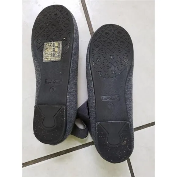 Women's Ballet Flats Elastic Ankle Strap Slip-On Shoes Size 9