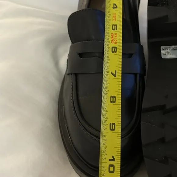 Women's Black Chunky Loafers