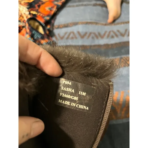 Women's Coach Sasha Boots Size 11M Brown Beige