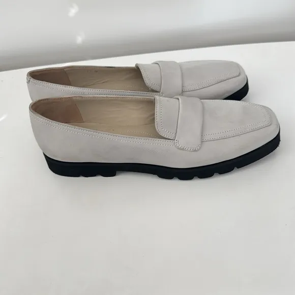 Women's White Loafers