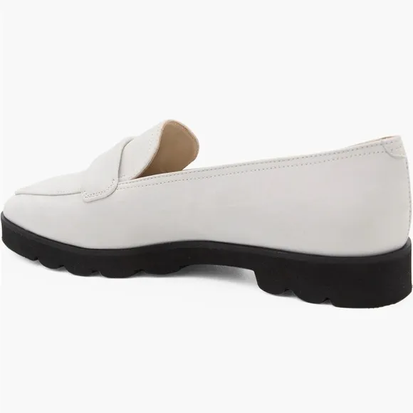 Women's White Loafers