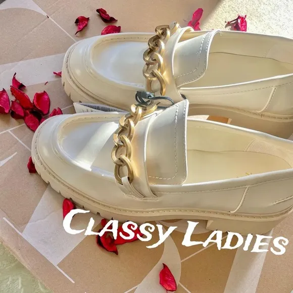 ZARA PLATFORM LUG HEELED LOAFERS bloggers favorite